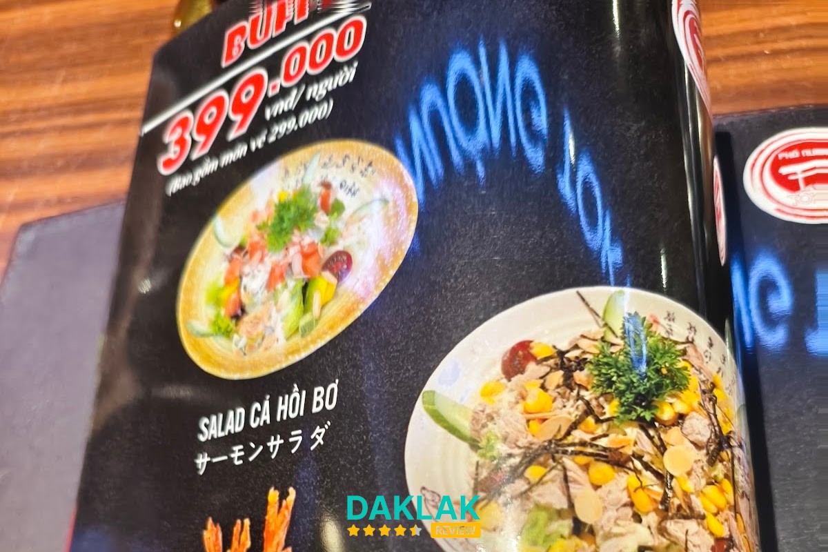Món nướng tại Phố Nướng Tokyo