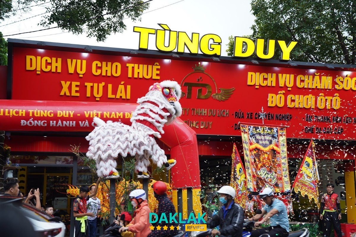 Dịch vụ thuê ô tô Tùng Duy Đắk Lắk