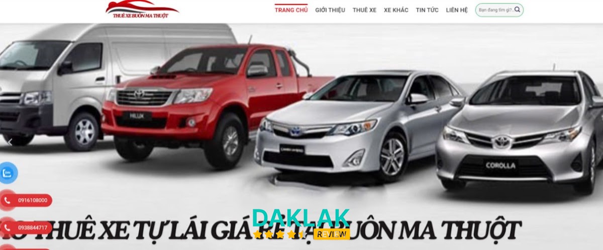 Xe tự lái Thiên Phúc Buôn Ma Thuột