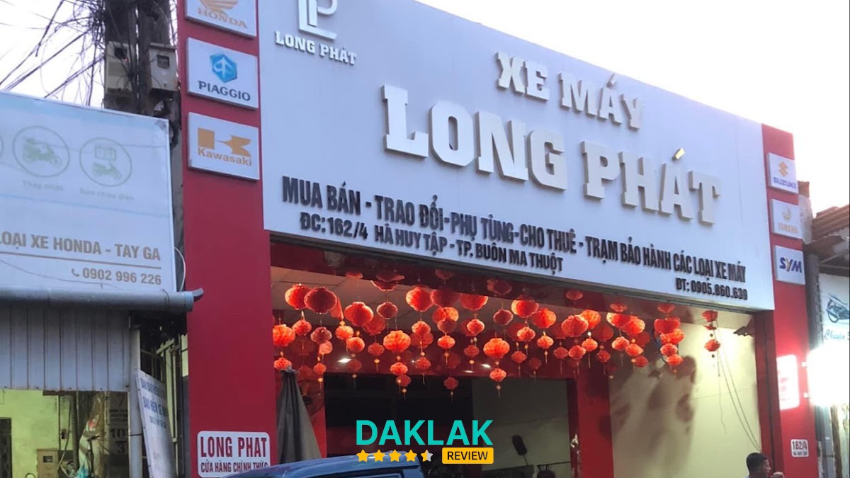 Xe máy cho thuê tại Long Phát