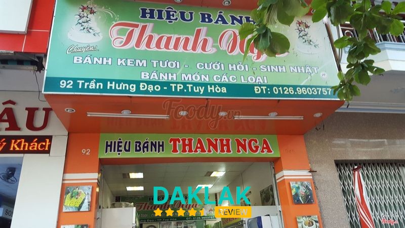 Các loại bánh tại Hiệu Bánh Thanh Nga