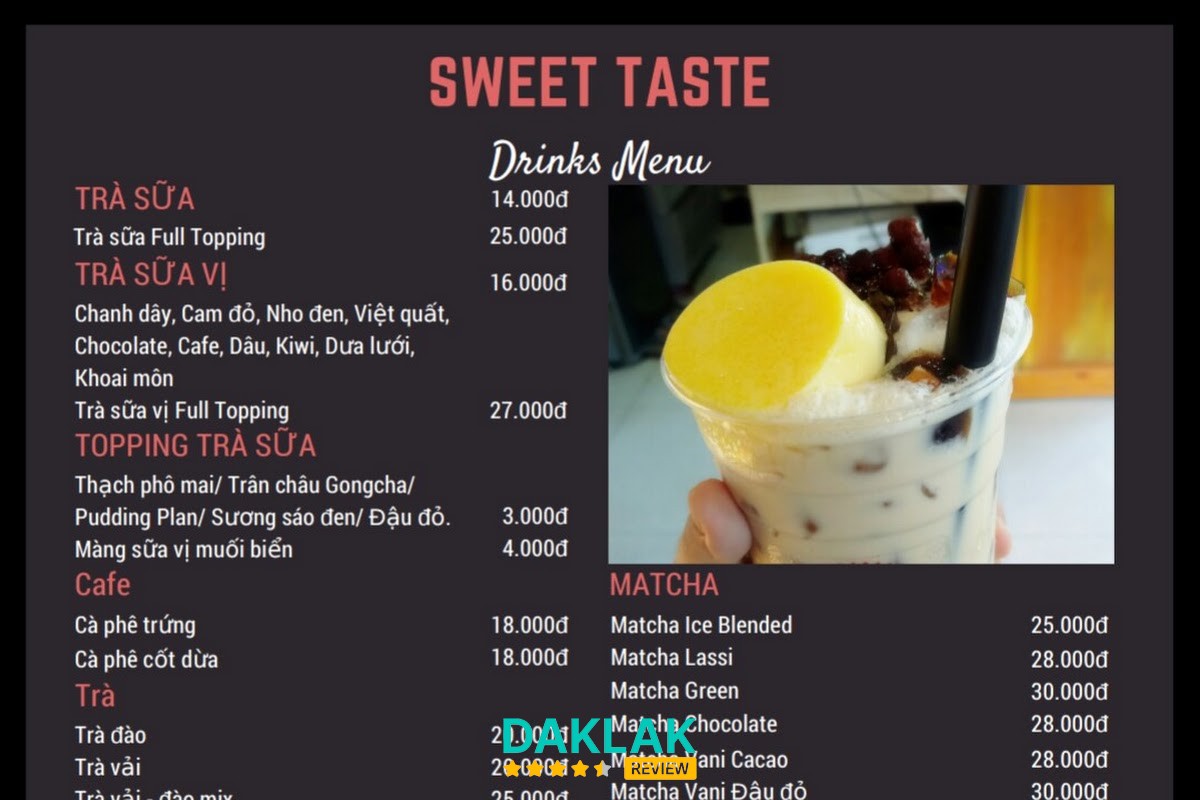 Bánh tại Sweet Taste Bakery