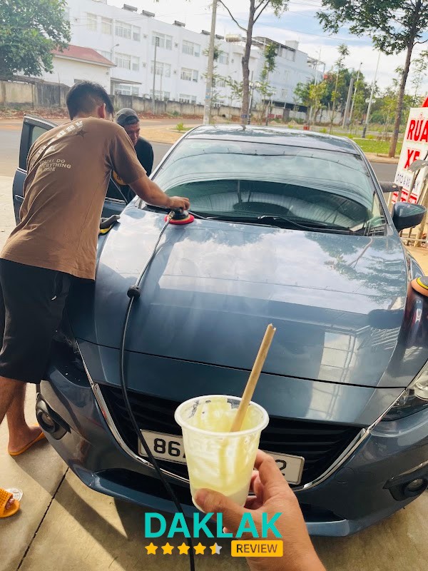 Rửa xe tại T&T Buôn Ma Thuột