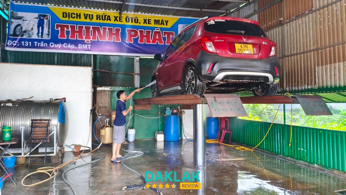 Dịch vụ rửa xe Thịnh Phát Buôn Ma Thuột