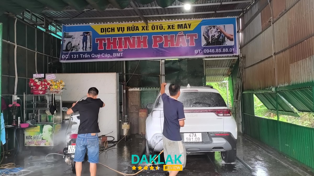Khu rửa xe Thịnh Phát