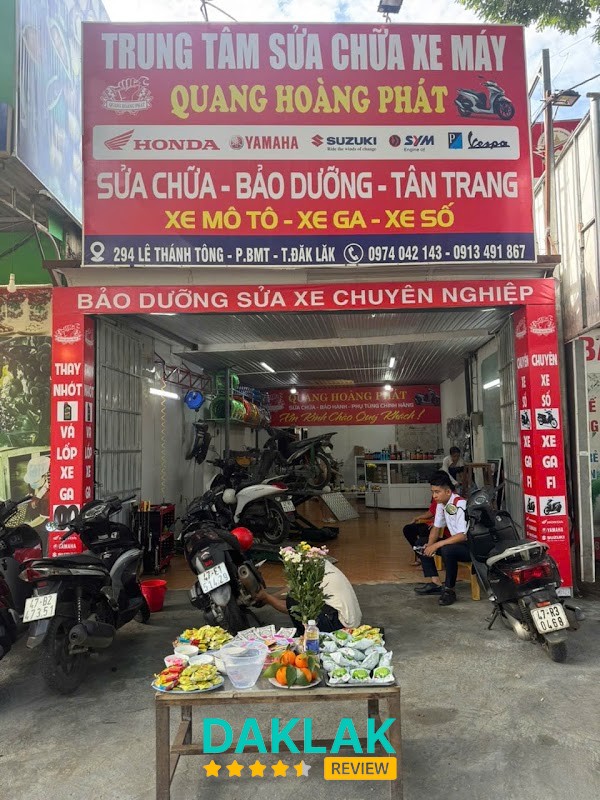 Dịch vụ sửa xe Quang Hoàng Phát Buôn Ma Thuột