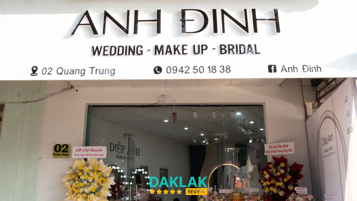 Anh Đinh Makeup-Bridal - Tiệm Trang Điểm Quảng Phú