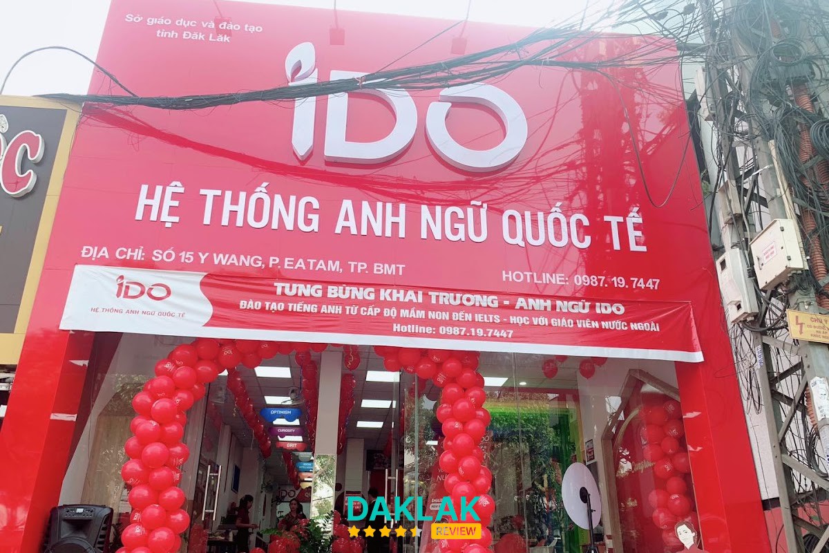 Hình ảnh trung tâm giáo dục IDO Hoà Thắng tại Tân Lập