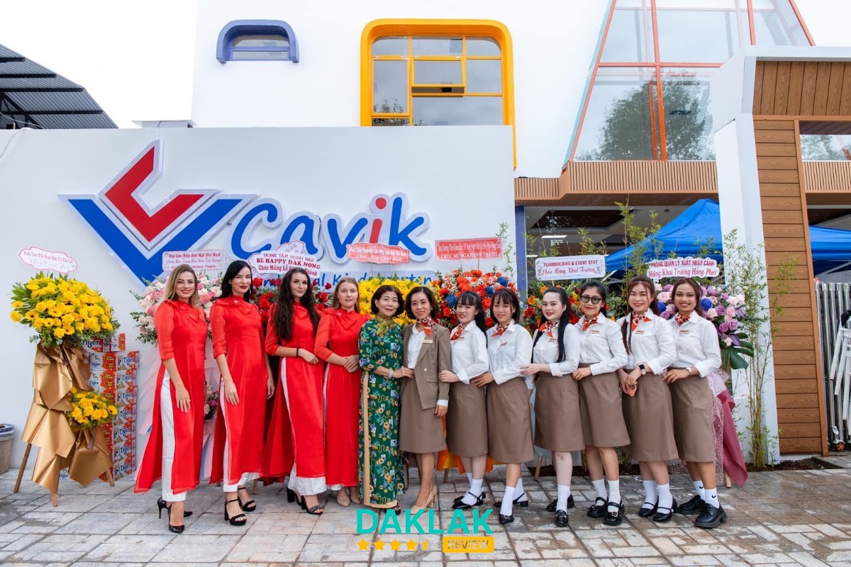 Lớp học tại Mầm Non Cavik