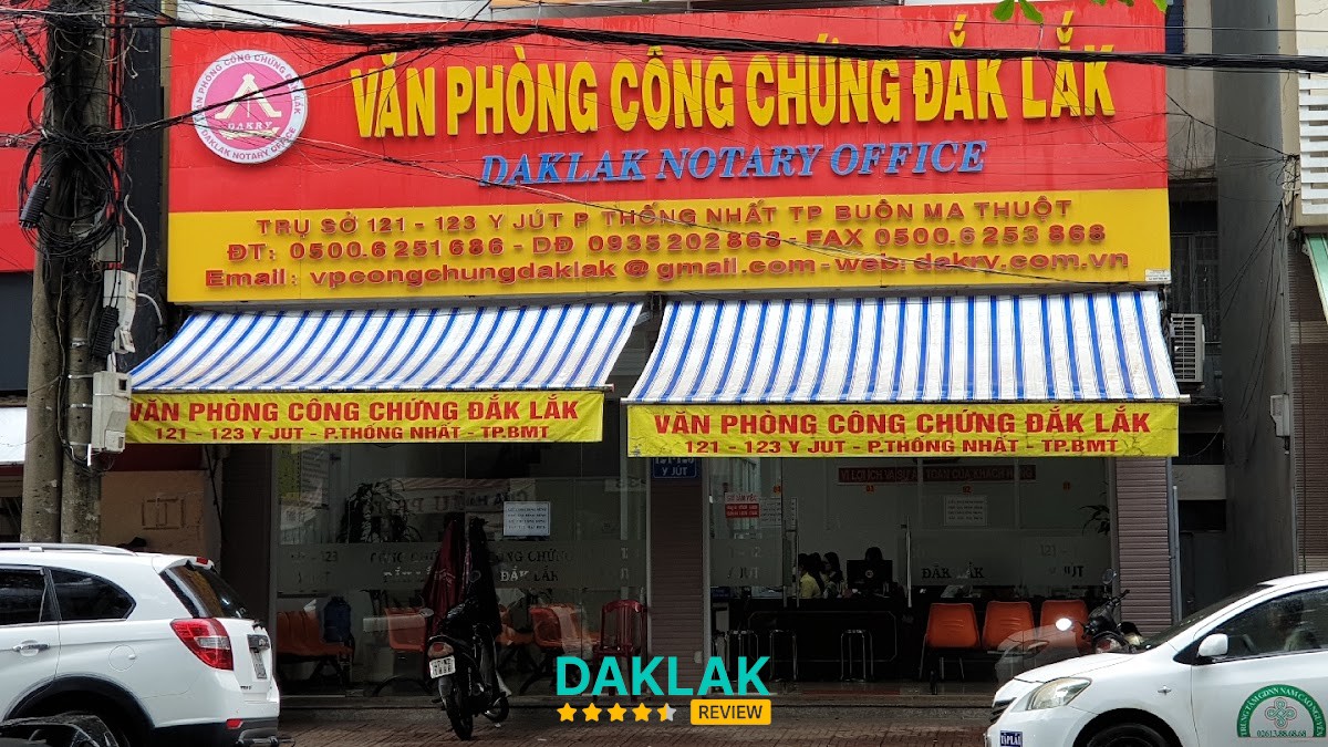 Văn phòng Công chứng Đắk Lắk