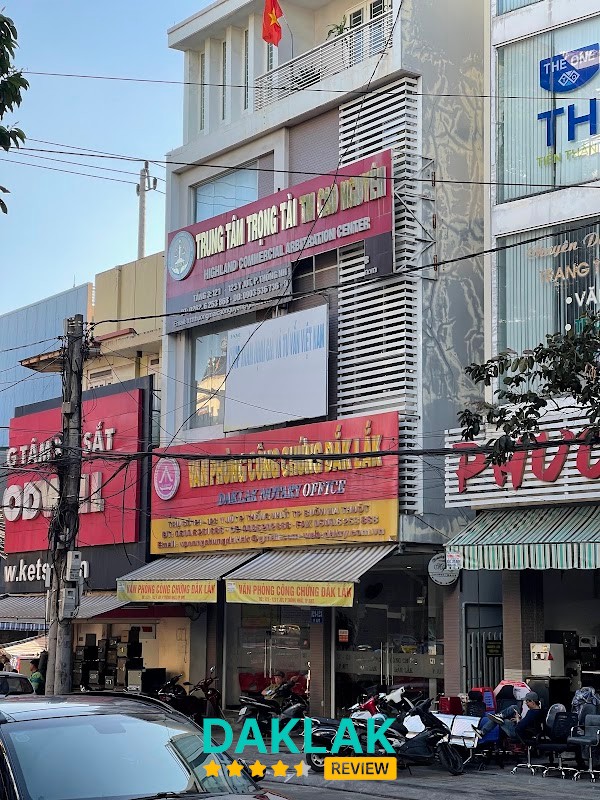 Khu vực giao dịch Công chứng Đắk Lắk