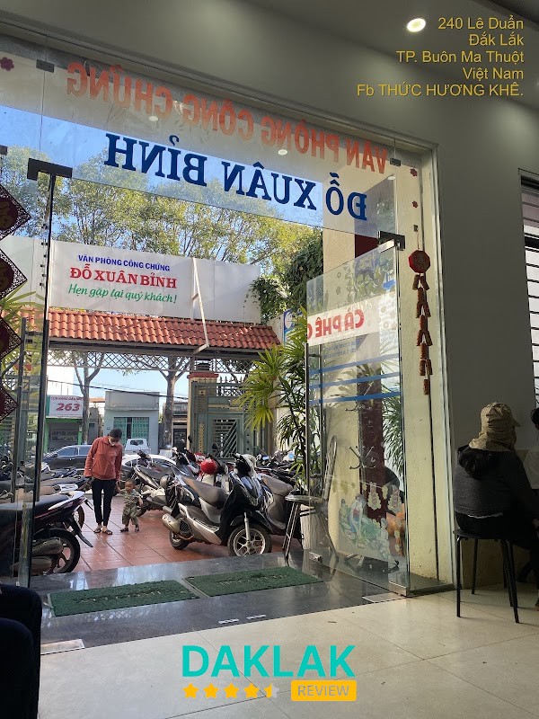 Khu vực làm hồ sơ Đỗ Xuân Bỉnh
