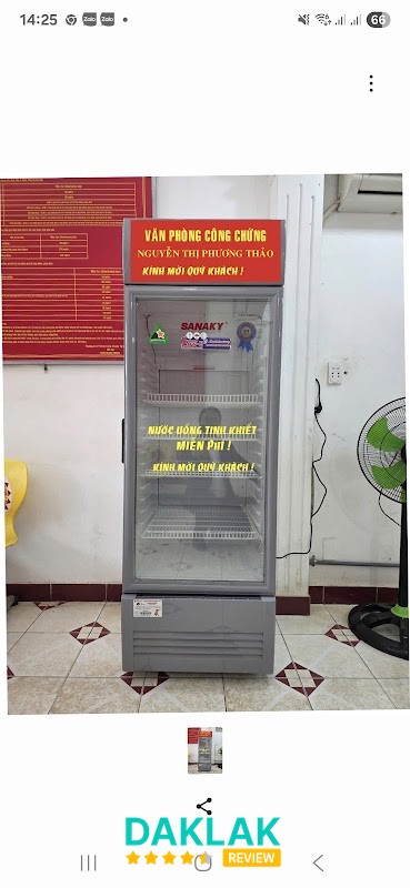 Khu vực Văn phòng Công chứng Nguyễn Thị Phương Thảo