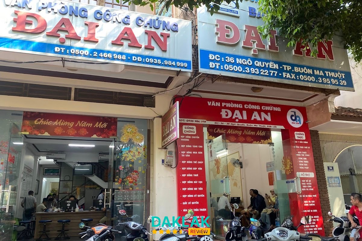 Khu vực Văn phòng Công chứng Đỗ Thảm